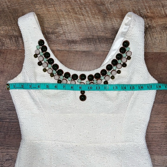 Milly of New York 🇺🇸 Made in USA Kaylee Beaded Sheath Dress - Picture 7 of 15